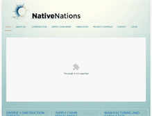 Tablet Screenshot of nativenationsprocurement.com